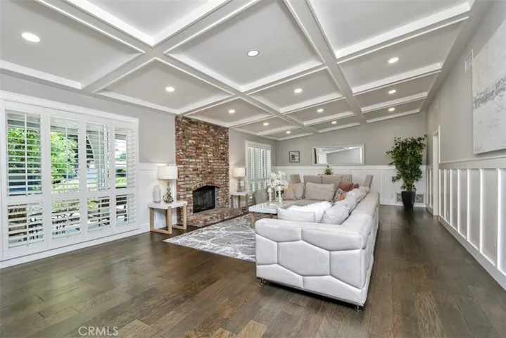 Living Room with Fireplace