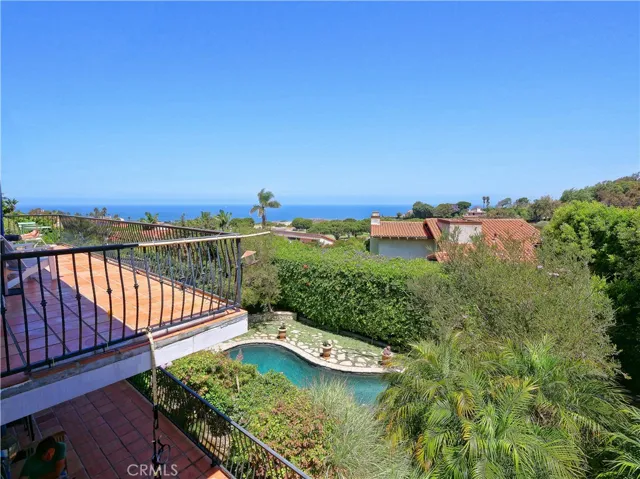 View from primary suite balcony