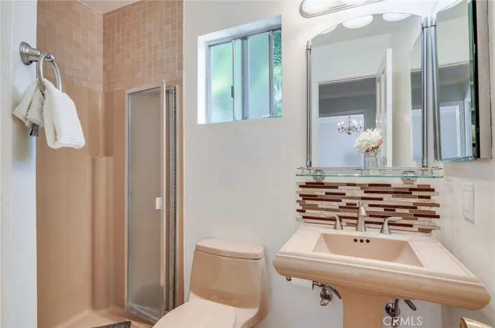 3/4 Bath adjacent to Family Room