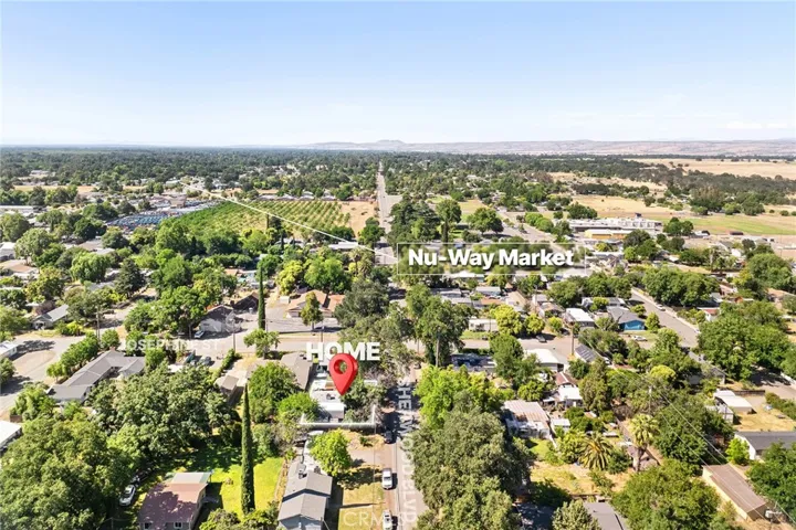 Arial View of Neighborhood