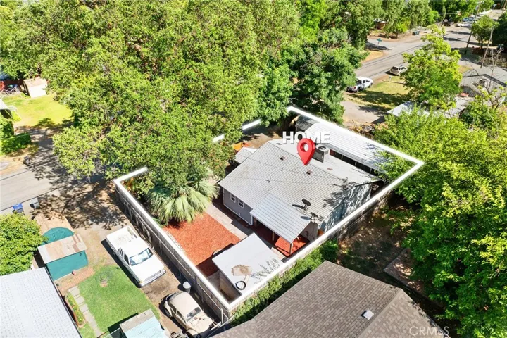Arial View of house