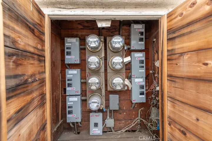 Seven Electric Meters