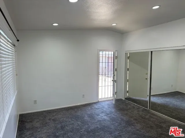 Master Bedroom Exit door to po