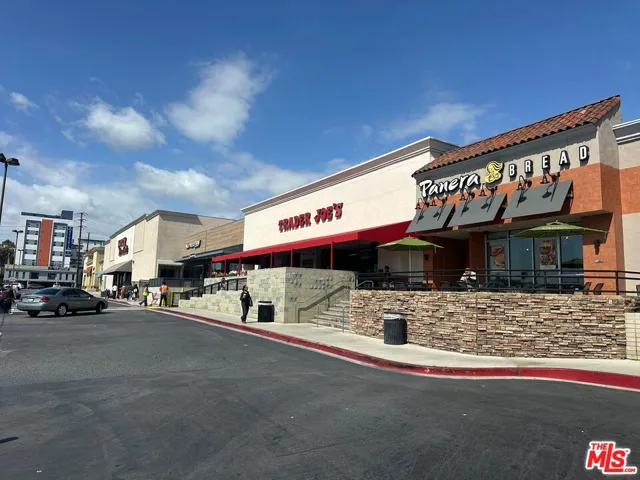 Nearby shopping center