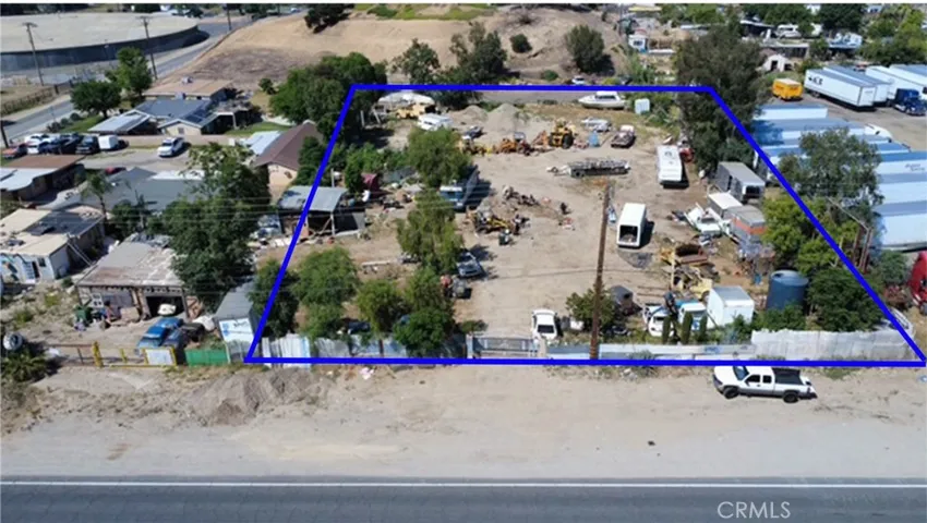 Aerial View Outlined