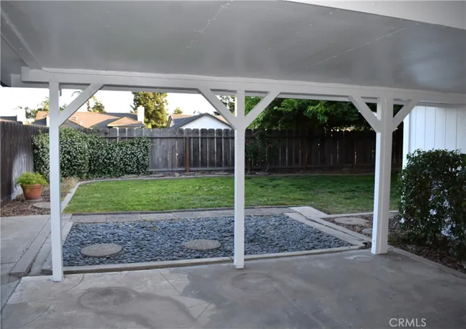 Back patio
