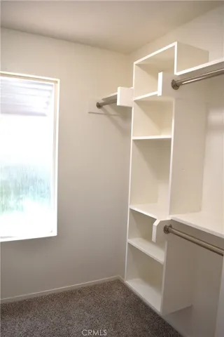 Master walk in closet