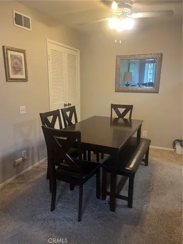 Furniture is staged