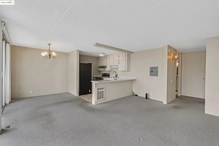 Original Wall Removed to Kitchen