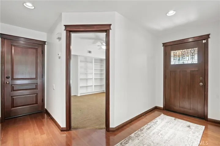 Entry, with new paint