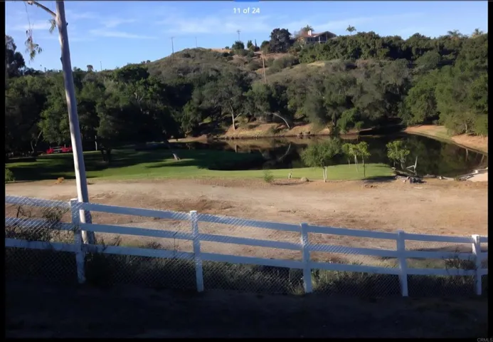 panoramic views including view of neighboring pond