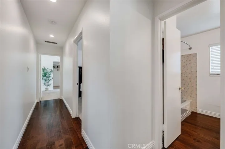 Hallway and Full Hall Bathroom