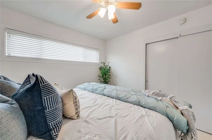 Middle bedroom with closets