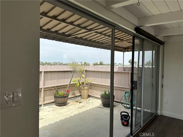 upstairs deck with office unit c