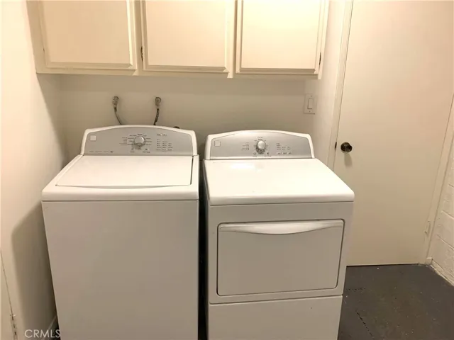 waher/dryer in utility room downstairs