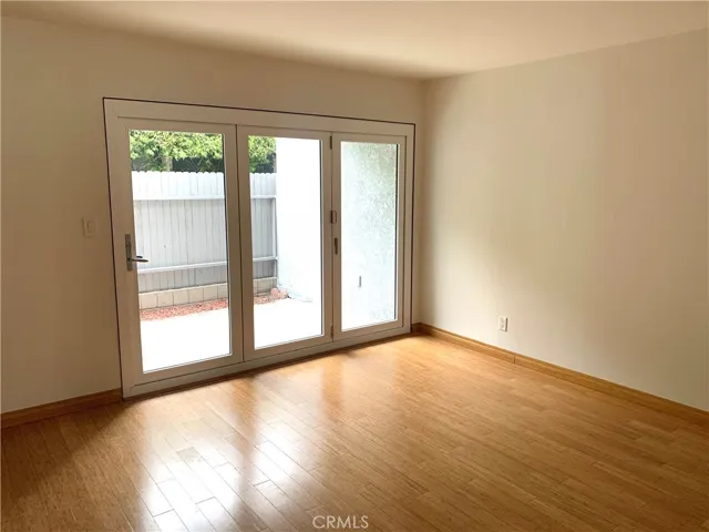 living room facing front patio