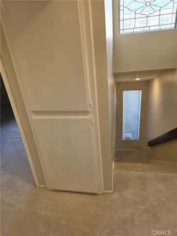Linen Closet At top of the Stais