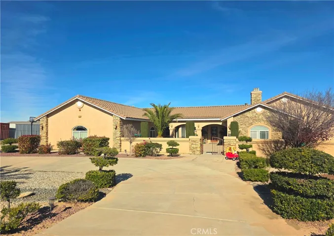 View of house from 2nd entry gate.