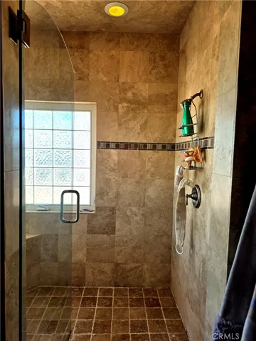 Primary shower.