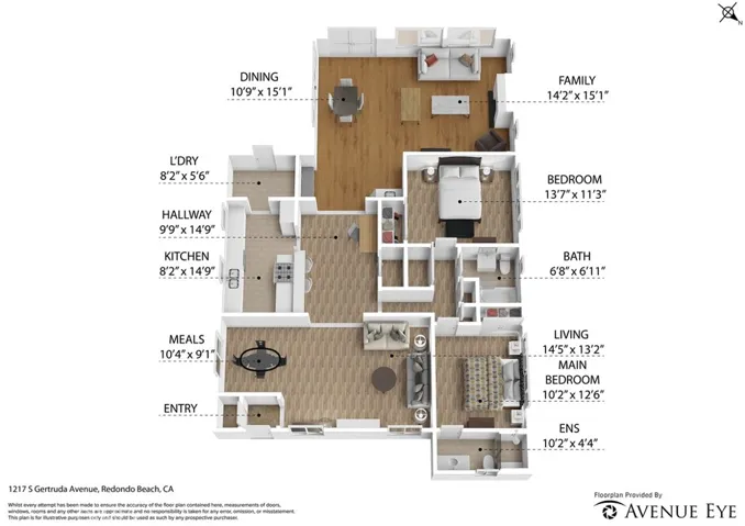 1217 S Gertruda Avenue, Redondo Beach, California 90277