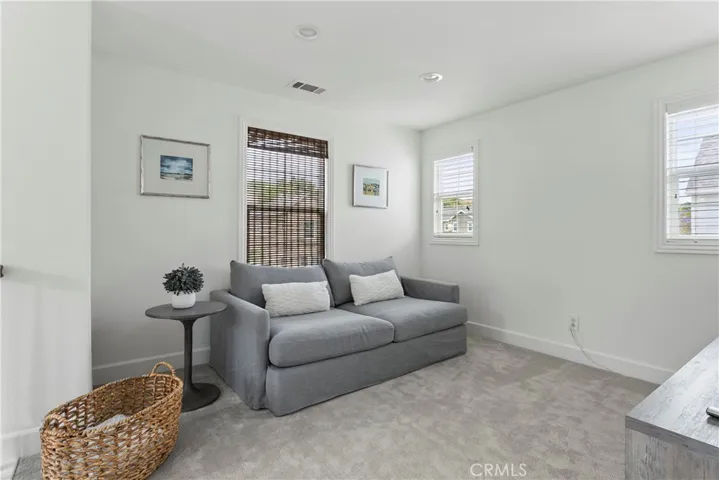 Spacious upstairs loft, perfect as a media lounge, or play area
