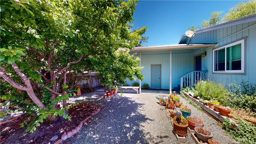 Sweet, single level home with large garden.