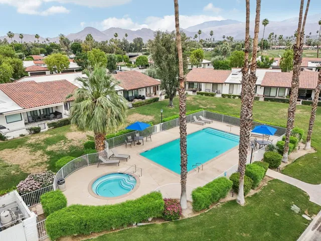 Community pool & spa across the street