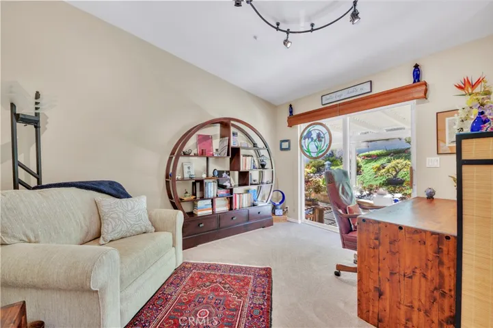 Primary bedroom includes office