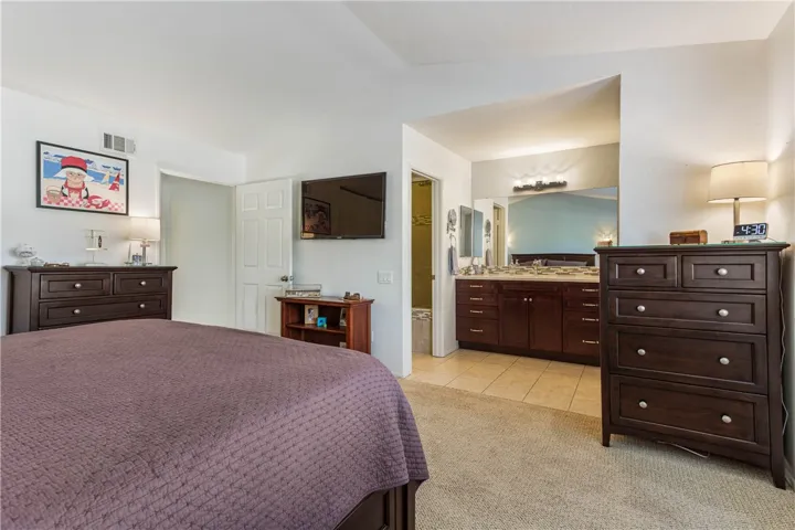 First primary bedroom