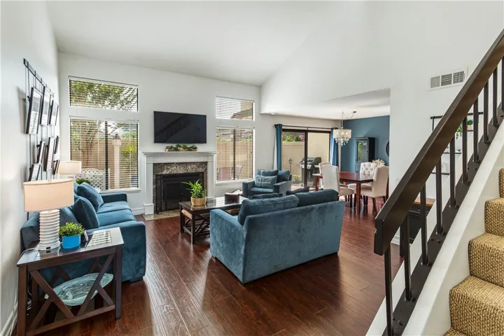Spacious and bright living room