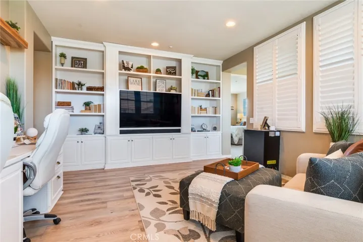 Loft with custom built-ins
