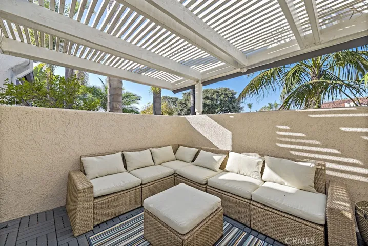 Private Patio off of the third bedroom