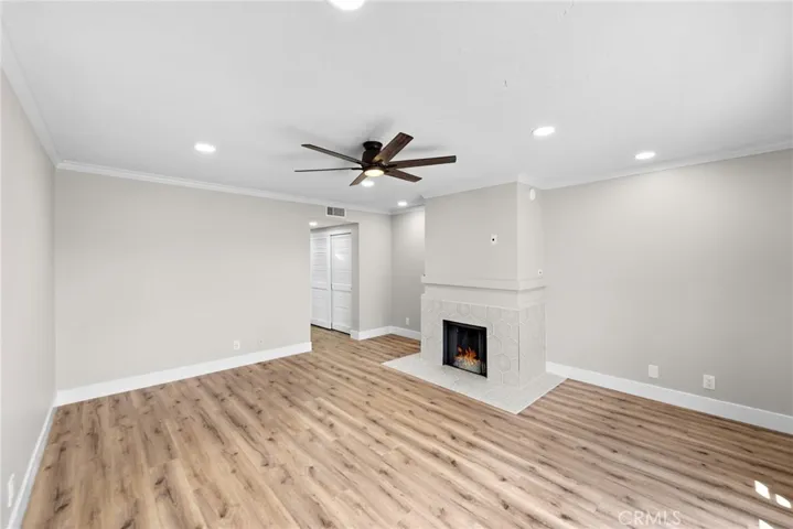 Master Bedroom with Fireplace