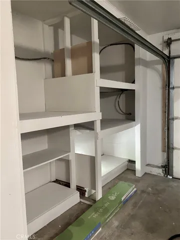 More garage storage.