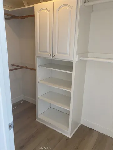 Main bedroom walk in closet.