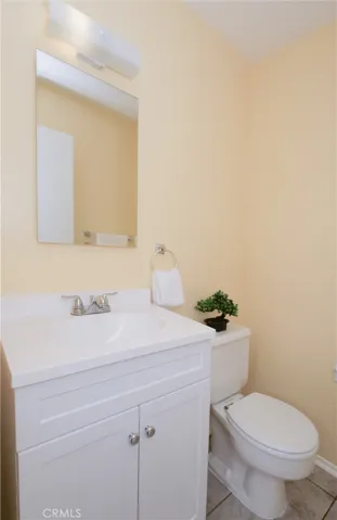 Upstairs Powder room