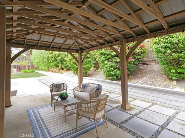 Backyard Patio area