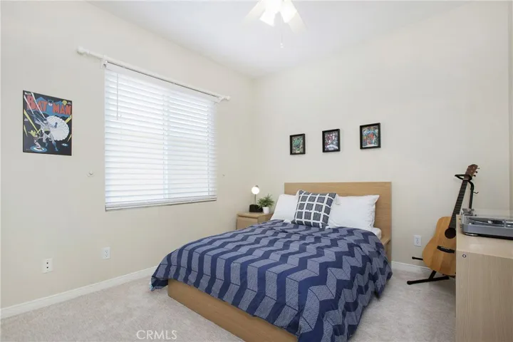 Another spacious secondary bedroom with new blinds
