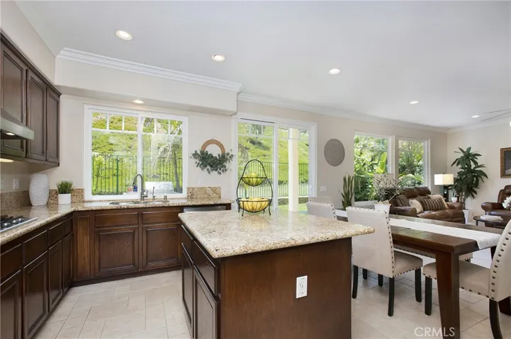 Newer dual pane windows with scenic views of the backyard