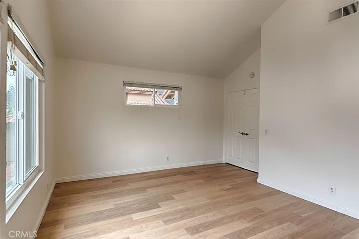 Smaller window faces east