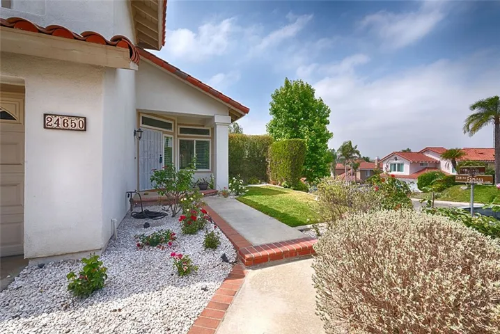 Steps to front entry