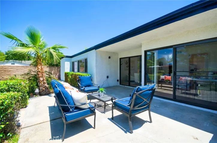 Backyard to back entrance