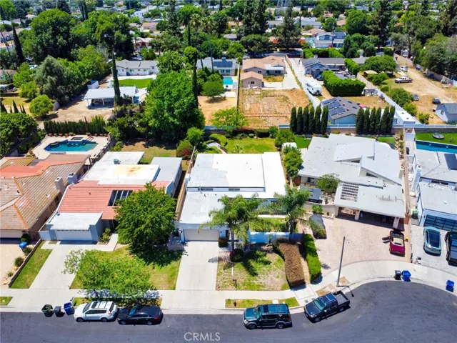 Aerial view of the community