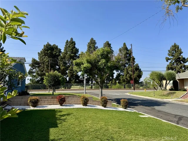 View from front yard