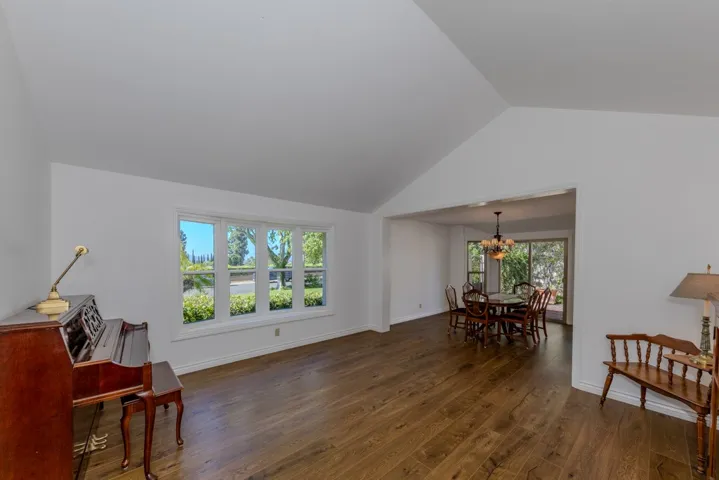Living Room & Dining Room as seen from entry