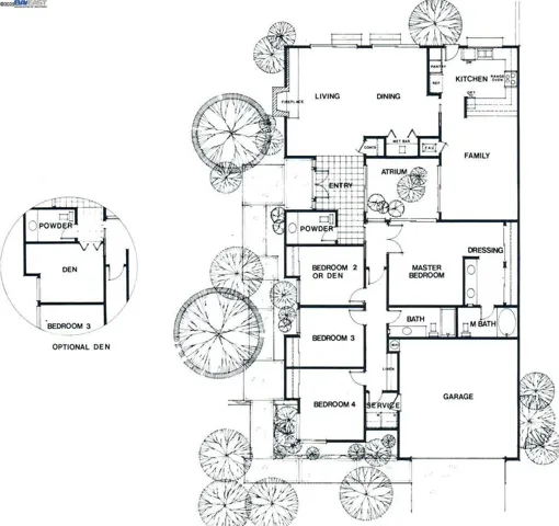 Reverse Floor Plan