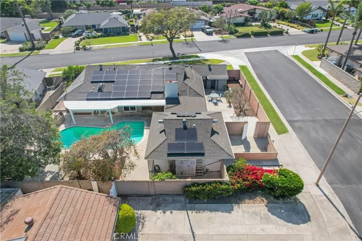 Solar! Low electric bills with all these panels!