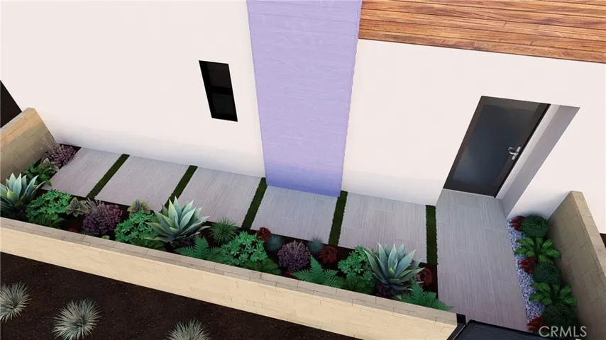 AI Rendering only, not landscaped.