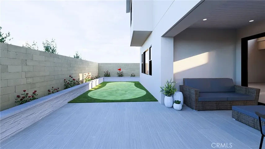 AI Rendering only, not landscaped.