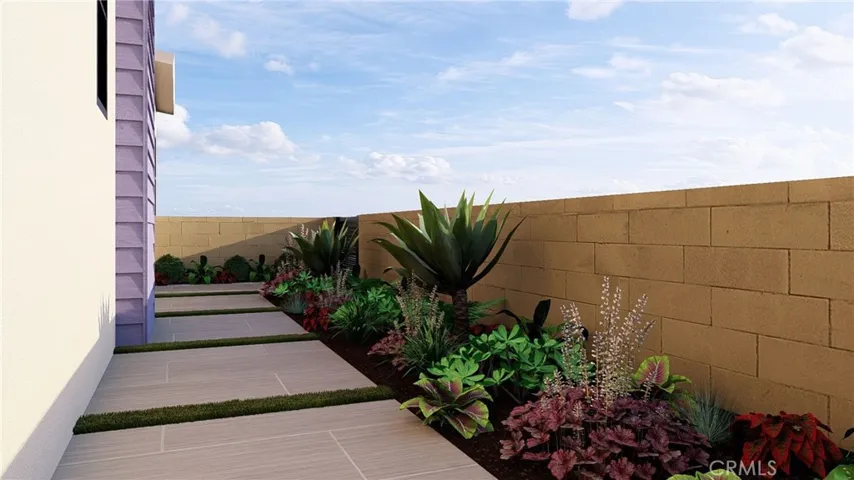 AI Rendering only, not landscaped.